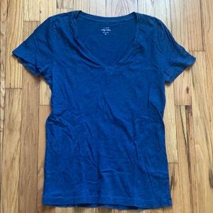 J Crew V neck tee. Size M